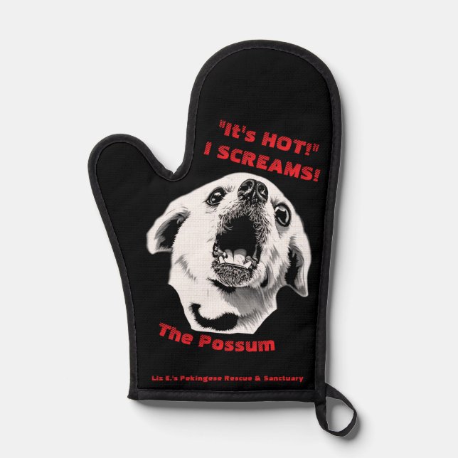 Gant de four avec The Possum (Recto)