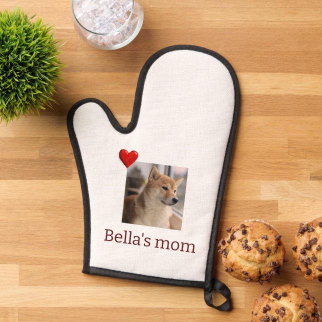 Gant de four pour l'amour de maman - Photo de chie (De haut en bas)