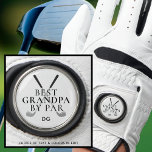 Gant De Golf MEILLEUR GRANDPA PAR PAR Monogramme Nom Clubs<br><div class="desc">Reconnaissez un grand-père amateur de golf spécial avec ce gant de golf personnalisé avec le titre de golf amusant BEST GRANDPA BY PAR avec un monogramme ou un nom dans votre choix de texte et couleurs arrière - plans. ASSISTANCE : Pour obtenir de l'aide sur la modification ou la personnalisation...</div>