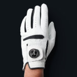 Gant De Golf Monogramme noir en métal Nom Sports<br><div class="desc">Black Faux Metallic Foil Acier Inoxydable Elegant Dames Golf Glove. Ce Gant de Golf Monogrammé Bleu et Gris peut être customisé pour inclure votre nom initial et prénom. Veuillez contacter le concepteur pour les articles correspondants.</div>