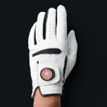Gant De Golf Parties scintillant d'or rose Rose et nom du monog<br><div class="desc">Parties scintillant Rose Rose Gold Faux et gant de golf Sparkle Elegant Ladies. Ce Gant de golf Monogrammed blanc et rose peut être customisé pour inclure votre nom initial et prénom. Veuillez contacter le concepteur pour les articles correspondants.</div>
