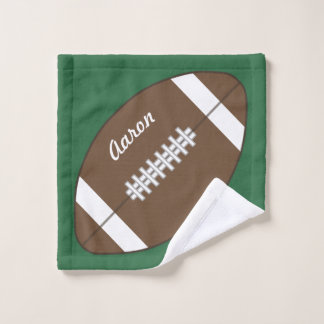 Gant de toilette personnalisé pour football
