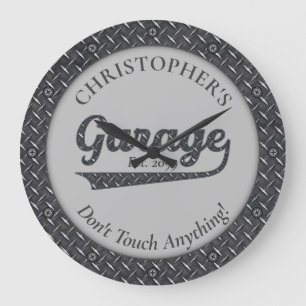 Garage Ne Touchez Rien À Grande Horloge