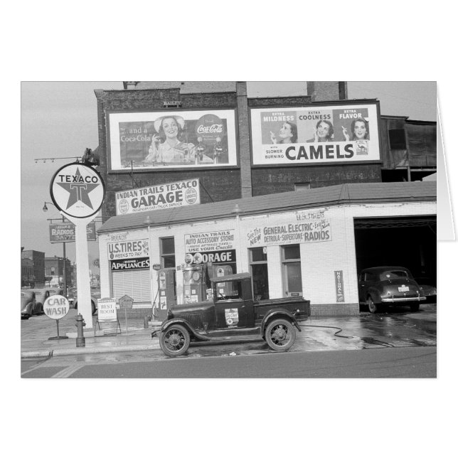 Garage & Station-service, 1940 (Devant horizontal)
