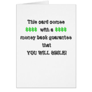 Garantie de dos d'argent