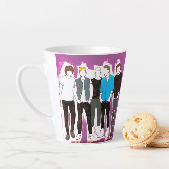 GARÇON BAND LATTE MUG (En situation)