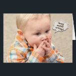 garçon d'anniversaire surpris<br><div class="desc">Petit garçon mignon avec ballons de mot pour l'humour d'anniversaire</div>