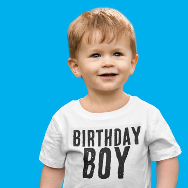 GARÇON D'ANNIVERSAIRE TODDLER T-SHIRTS (Créateur téléchargé)