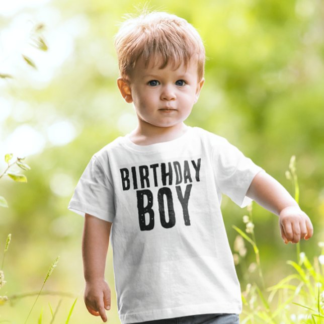GARÇON D'ANNIVERSAIRE TODDLER T-SHIRTS (Créateur téléchargé)