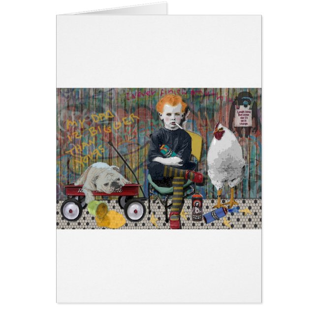 Garçon de graffiti (Devant)