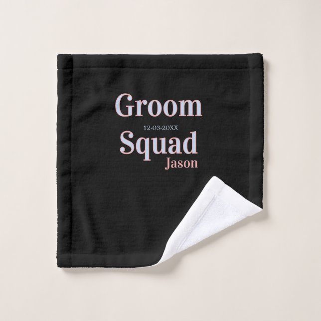 garçon d'honneur enterrement de vie de garçon ajou (Gant de toilette)