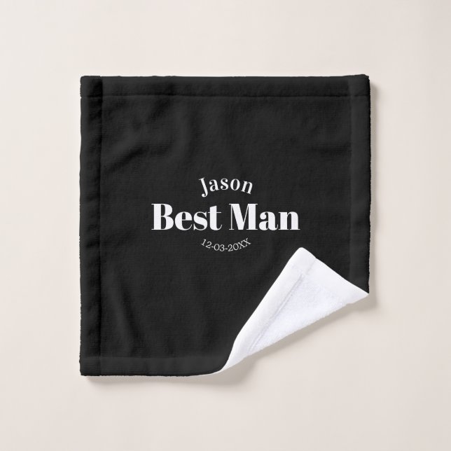 garçon d'honneur enterrement de vie de garçon témo (Gant de toilette)