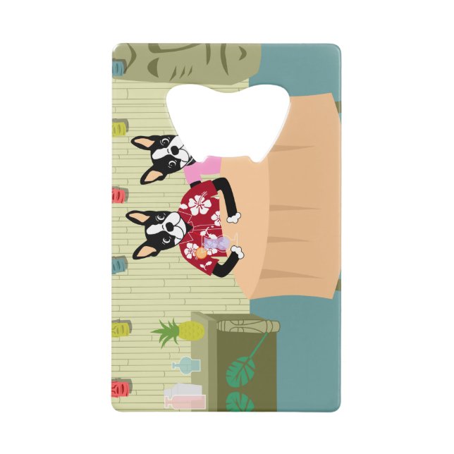 Garçon et fille de Boston Terrier (Devant)