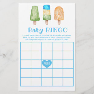 Garçon prêt à jouer au Baby shower d'été