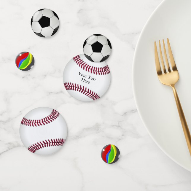 Garçons Balls d'anniversaire Confetti (Groupe)