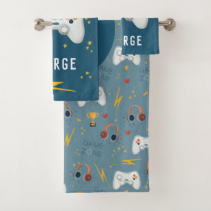 Garçons Cool Jeu Vidéo Bleu Enfants Gamer