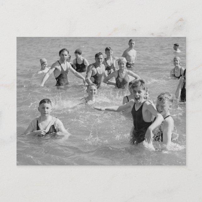 Garçons dans la carte postale Briny. Photo des ann (Devant)
