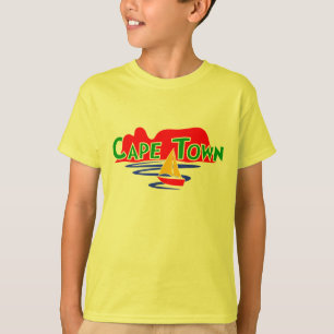 Garçons de Cape Town Afrique du Sud ou T-shirts