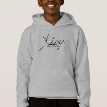 Garçons de sweatshirt de danse de saut