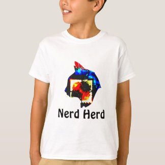 Garçons et filles T-shirt Nerd Herd