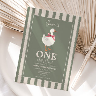 Garçons Silly Goose Invitation d'anniversaire