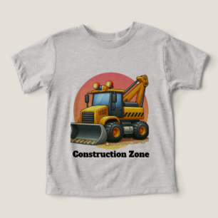 Garçons tout-petits construction personnalisable c