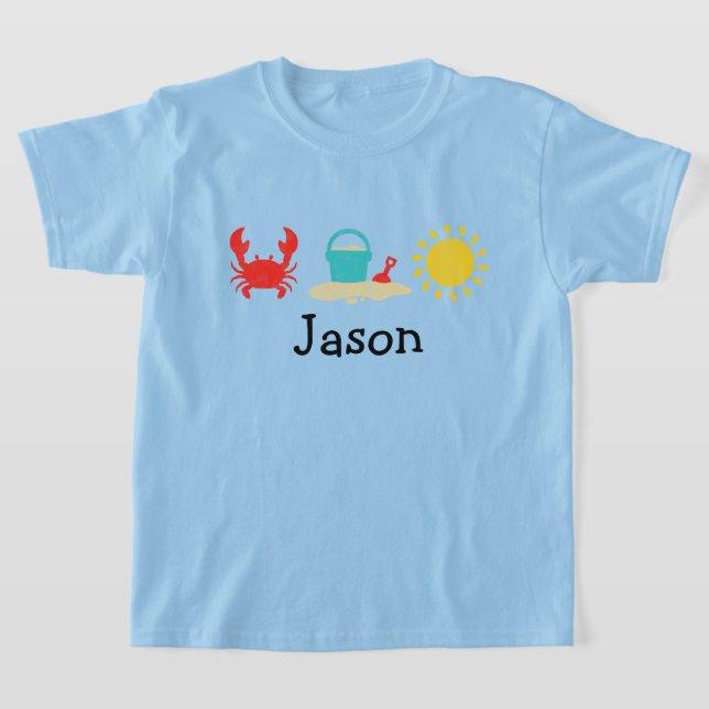 Garçons Watercolor Beach Trio T-shirt (Poser)