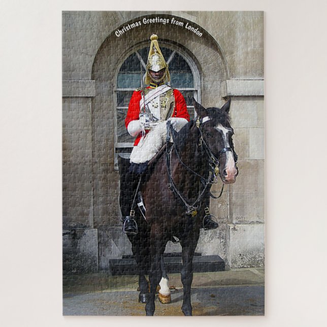 Garde à cheval royale de Londres. Puzzle (Vertical)