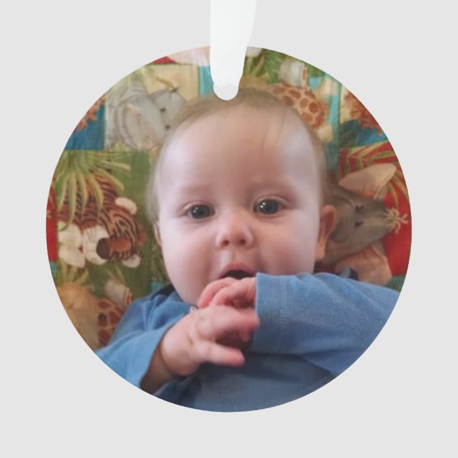 Garde de l'ornement photo de Noël (devant)