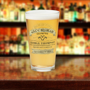 Garde d'honneur de mariage Verre classique vintage