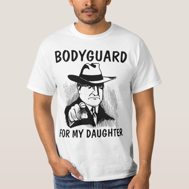 GARDE DU CORPS POUR MA FILLE T-SHIRTS (Devant)
