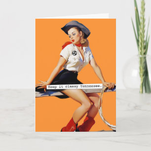 Garde-le Classic Tennessee carte d'anniversaire