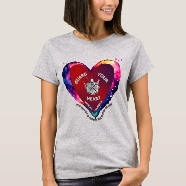 Garde ton T-shirt au coeur (Devant)