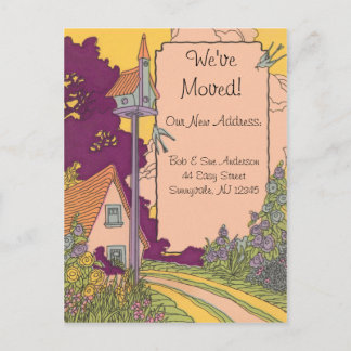 Garden Cottage Nouvelle adresse Carte postale