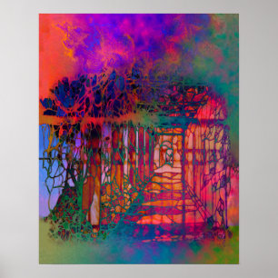 Garden Dream Fantasy Poster