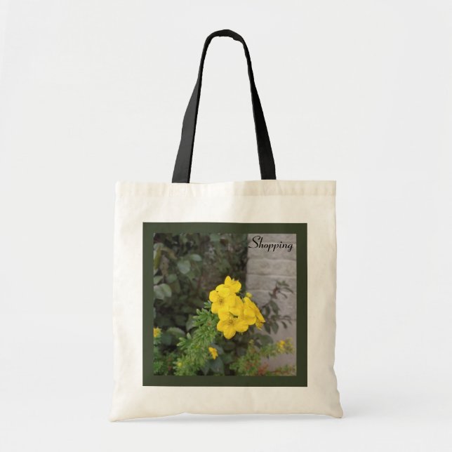 Garden Flower Tote Bag (Devant)