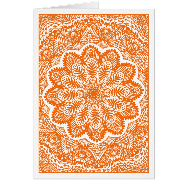 Garden Kaliedoscope 04 - Orange (Devant)