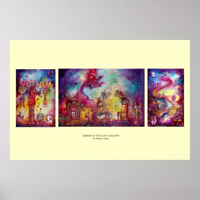 GARDEN OF THE LOST SHADOWS POSTER (Devant)
