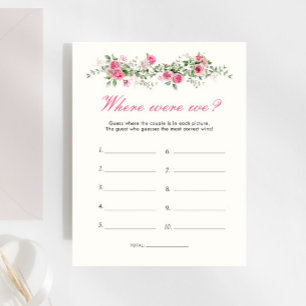 Garden Party Où Étions-Nous Pink Fête des mariées