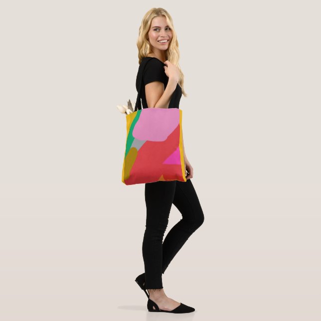 Garden Riff Gold Tote Bag (Sur le modèle)