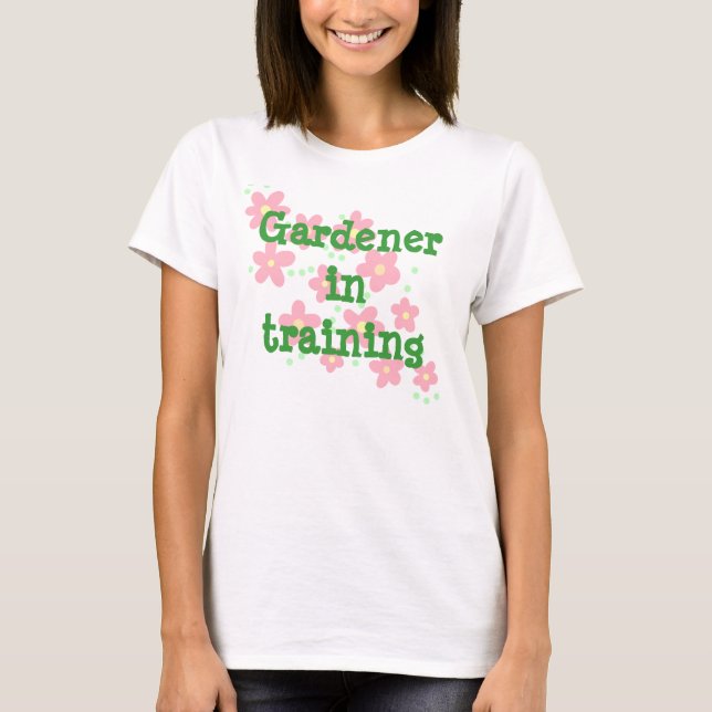 Gardener En Formation T-shirt Femme (Devant)