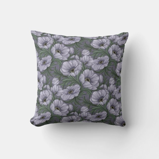 Gardenia gothique Coussin décoratif (Recto)