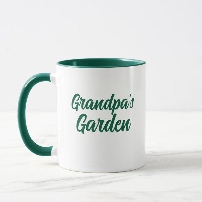 gardening coffee mug (Gauche)