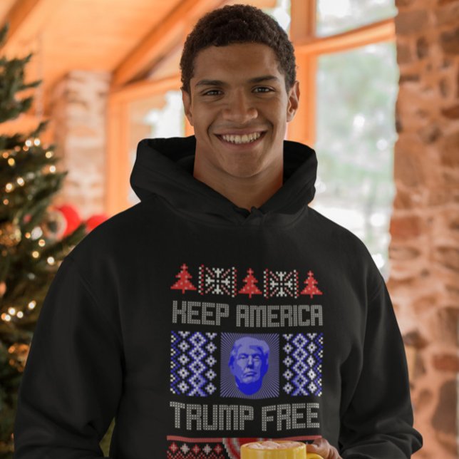GARDER AMERICA TRUMP GRATUIT T-shirt de Noël amusa (Créateur téléchargé)