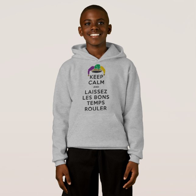 GARDER CALME et LAISSEZ LES BONS TEMPS ROULER (Devant entier)