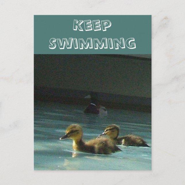 Garder la carte postale de baignade (Devant)