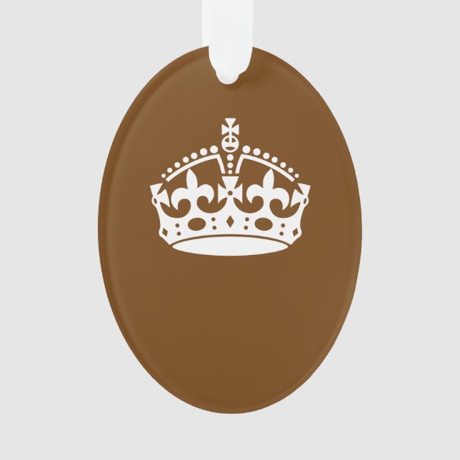 Garder la couronne calme sur Brown (devant)