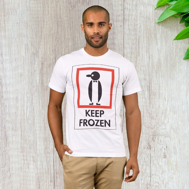 Garder le T-shirt homme congelé (Créateur téléchargé)