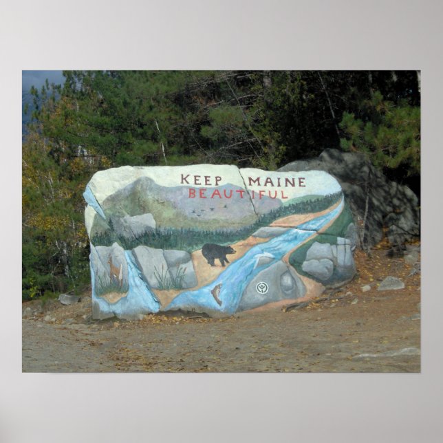 Garder Maine belle affiche (Devant)