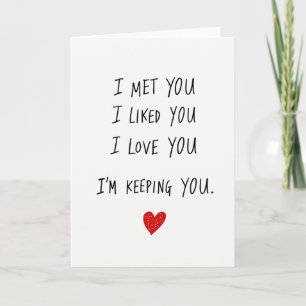 Garder Vous Ma Carte D'Amour